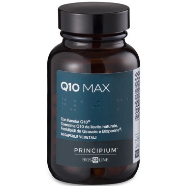 Bios Line Principium Coenzima Q10 max 60 capsule vegetali BENESSERE-SALUTE