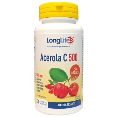 Long Life Acerola C 500 - 30 cpr masticabili BENESSERE-SALUTE