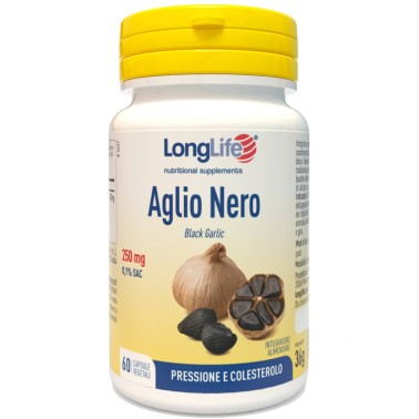 Long Life Aglio Nero - 60 caps vegetali BENESSERE-SALUTE