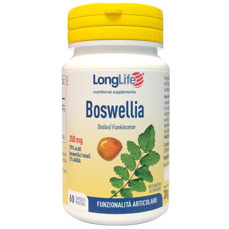 Long Life Boswellia - 60 caps BENESSERE ARTICOLAZIONI