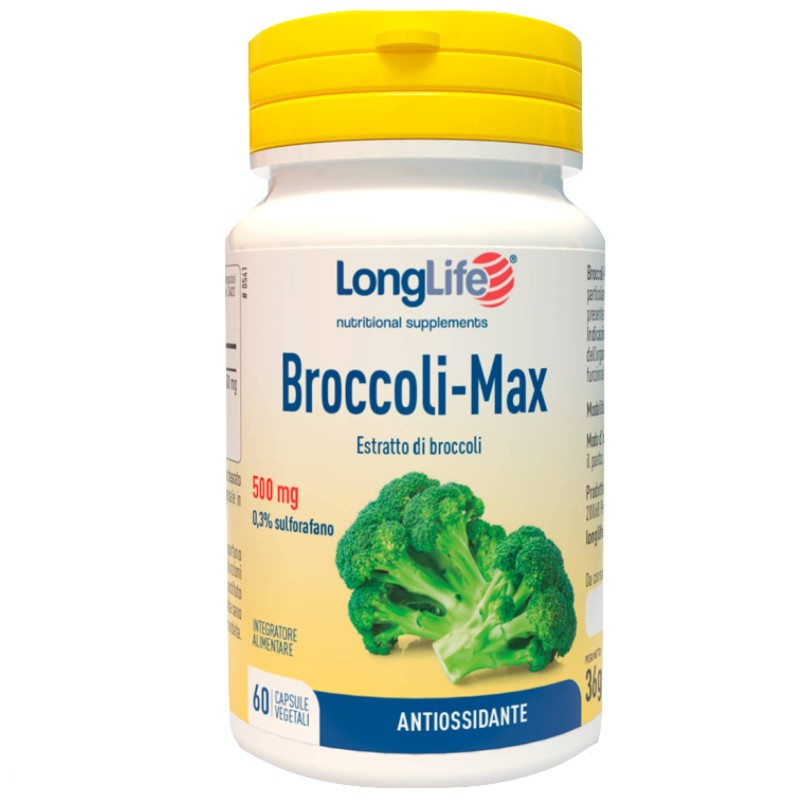 Long Life Broccoli-Max - 60 caps BENESSERE-SALUTE