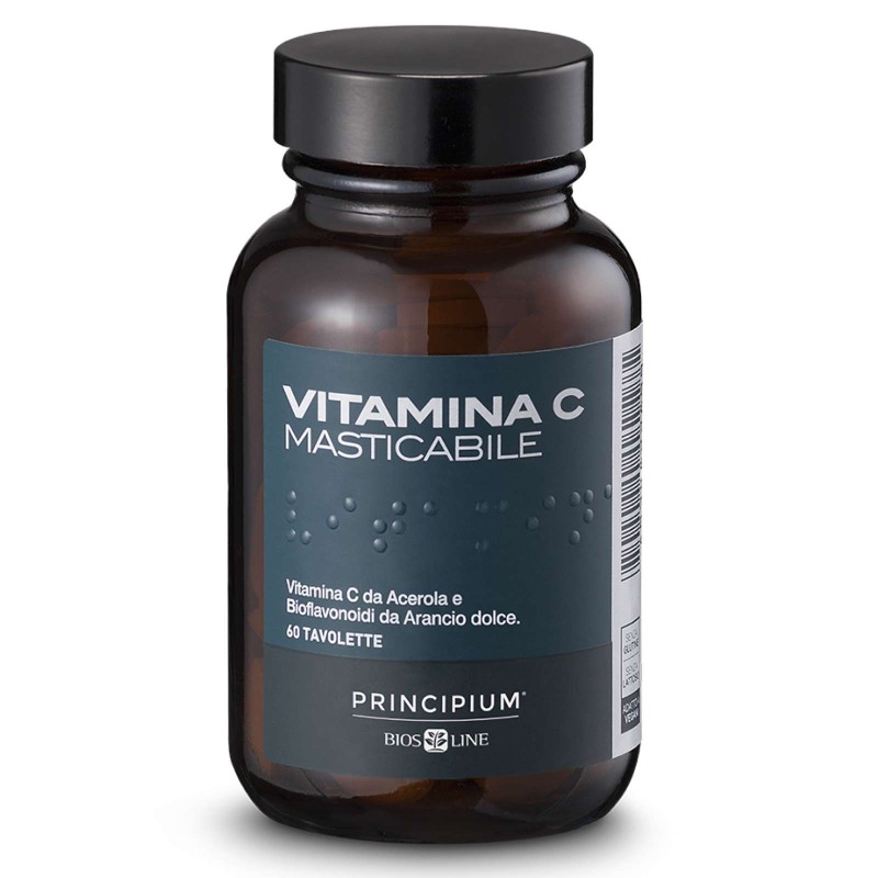 Bios Line Principium Vitamina C masticabile 60 tavolette VITAMINE