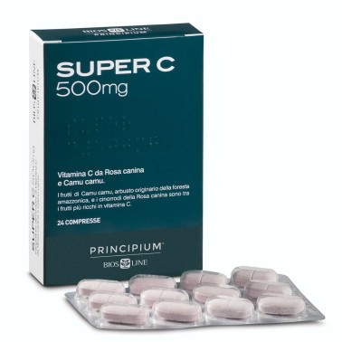 Bios Line Principium Super Vitamina C 500 24 cpr VITAMINE