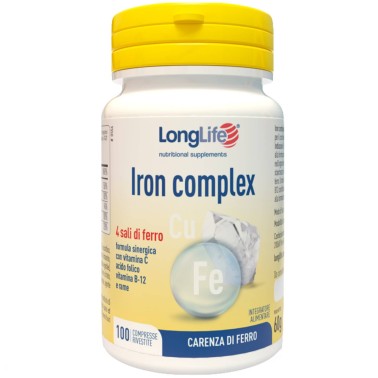 Long Life Iron Complex - 100 cpr BENESSERE-SALUTE