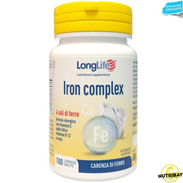 Long Life Iron Complex - 100 cpr BENESSERE-SALUTE
