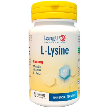 Long Life L-Lysine - 60 tav AMINOACIDI BCAA