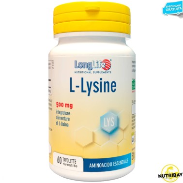Long Life L-Lysine - 60 tav AMINOACIDI BCAA