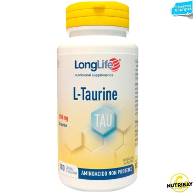 Long Life L-Taurine - 100 caps TAURINA