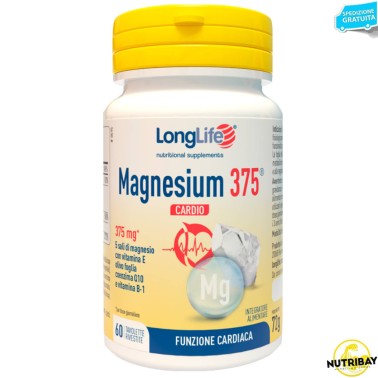 Long Life Magnesium 375 Cardio - 60 tav BENESSERE-SALUTE