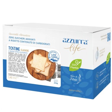 Azzurra Life Tostine Classiche - 210 gr AVENE - ALIMENTI PROTEICI