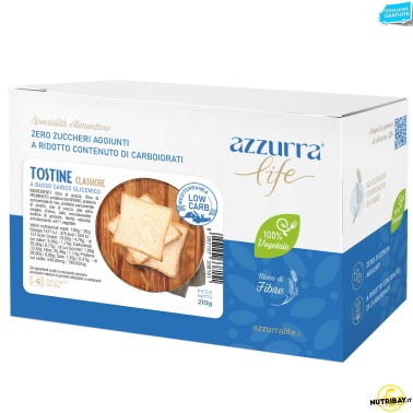 Azzurra Life Tostine Classiche - 210 gr AVENE - ALIMENTI PROTEICI