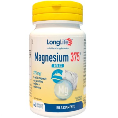 Long Life Magnesium 375 Relax - 60 tav BENESSERE-SALUTE