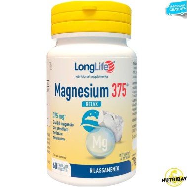 Long Life Magnesium 375 Relax - 60 tav BENESSERE-SALUTE