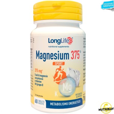 Long Life Magnesium 375 Sport - 60 tav SALI MINERALI