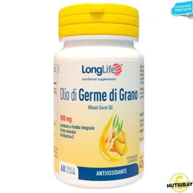 Long Life Olio di Germe di Grano - 60 perle BENESSERE-SALUTE