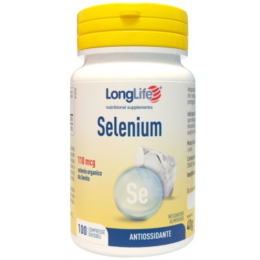 Long Life Selenium - 100 cpr divisibili BENESSERE-SALUTE