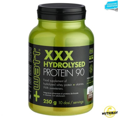 +Watt XXX Hydrolysed Protein 90 - 250 gr PROTEINE