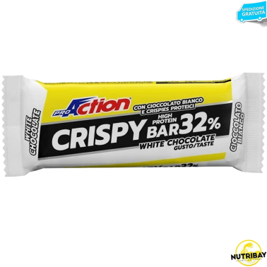 PROACTION CRISPY BAR 1 barretta da 50 gr BARRETTE ENERGETICHE