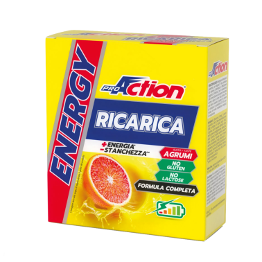 PROACTION RICARICA ENERGY 10 buste CARBOIDRATI - ENERGETICI