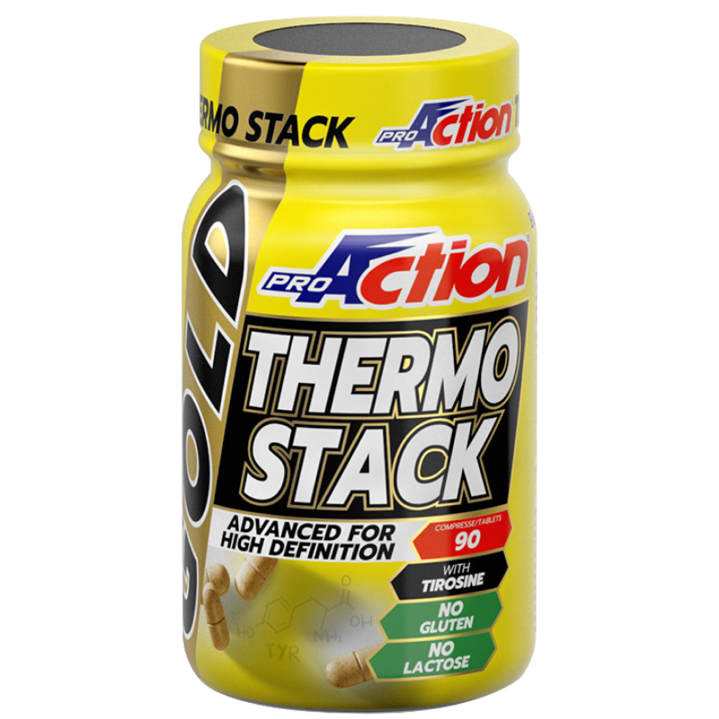 Proaction Thermo Stack Gold 90 cpr. Termogenico Bruciagrassi BRUCIA GRASSI TERMOGENICI