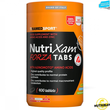 Named Sport Nutrixam Forza 400 cpr AMINOACIDI COMPLETI / ESSENZIALI