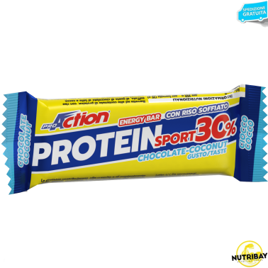 PROACTION Protein Sport 30% 1 barretta da 35 grammi BARRETTE ENERGETICHE