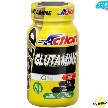 Proaction Gold Glutamine - 150 cpr GLUTAMMINA