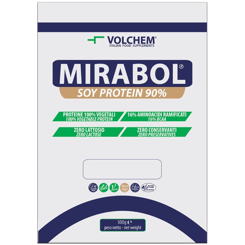 Volchem Mirabol Soy Protein 90 - 500 gr PROTEINE