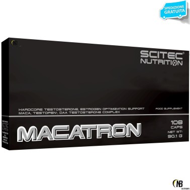 Scitec Nutrition Macatron 108 cps. Tonico Maca Daa Zinco Garcinia TONICI