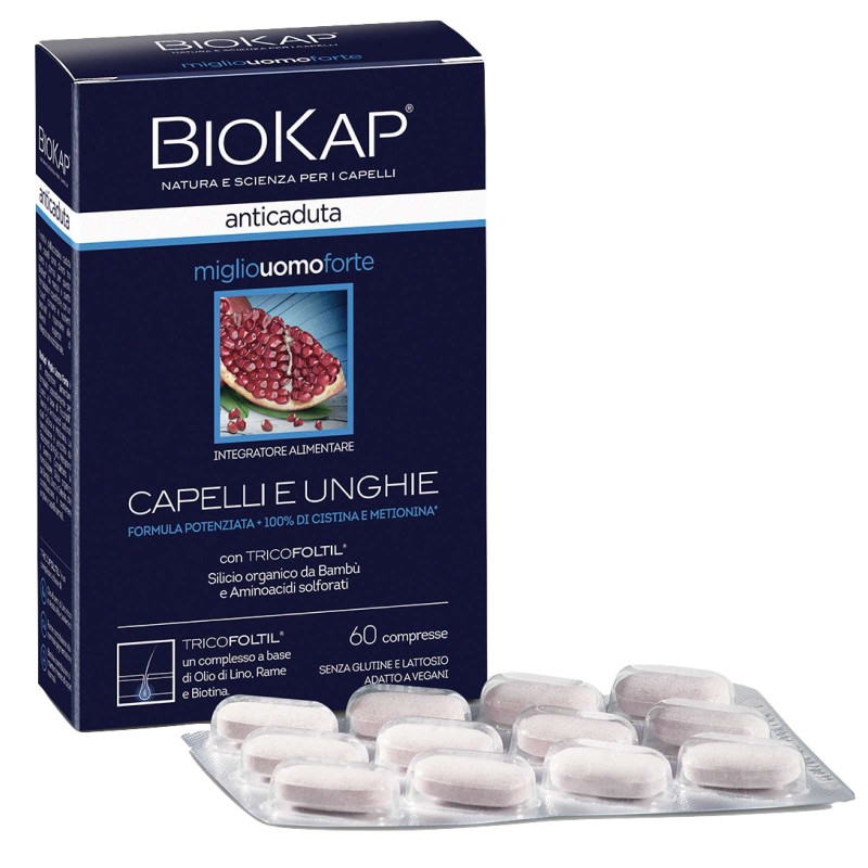 Bios Line Biokap Miglio Uomo Forte - 60 cpr CURA DEL CORPO