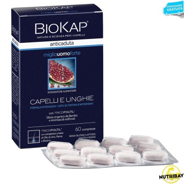 Bios Line Biokap Miglio Uomo Forte - 60 cpr CURA DEL CORPO