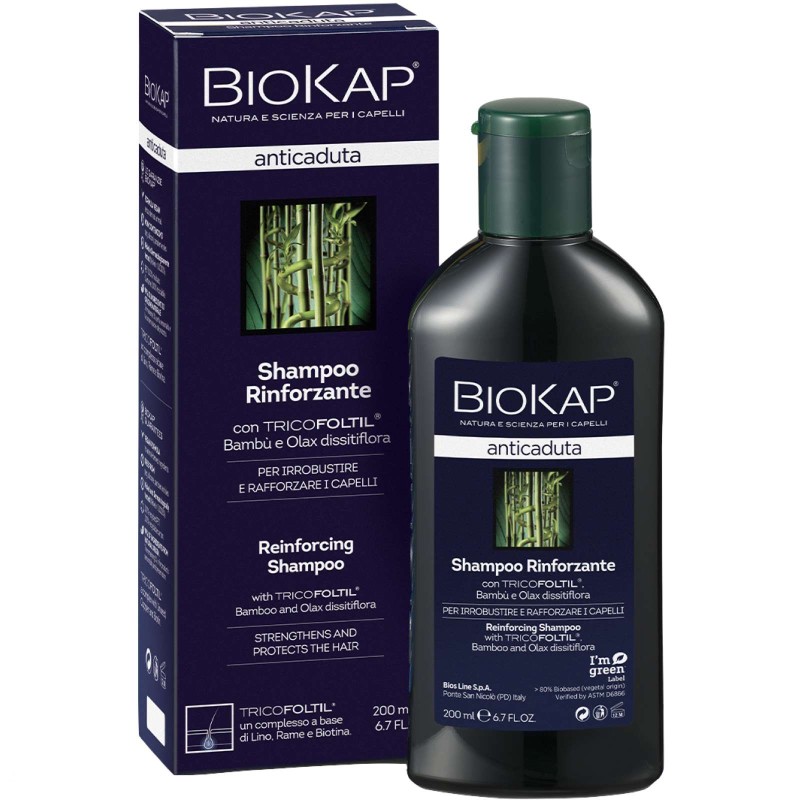 Bios Line Biokap Anticaduta Shampoo Rinforzante - 200 ml CURA DEL CORPO