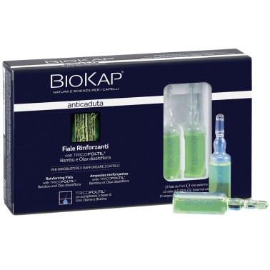 Bios Line Biokap Anticaduta Fiale Rinforzanti - 12 fiale da 7 ml CURA DEL CORPO