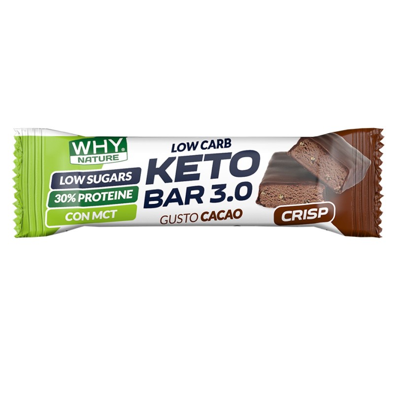 Why Nature Keto Bar 3.0 - 1 barretta da 30 gr BARRETTE ENERGETICHE