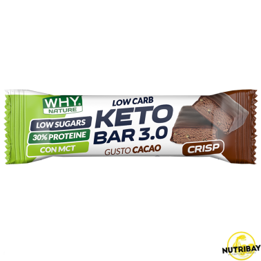 Why Nature Keto Bar 3.0 - 1 barretta da 30 gr BARRETTE ENERGETICHE