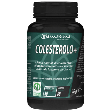 Eurosup Colesterolo+ 60 compressine Integratore per il Controllo del Colesterolo BENESSERE-SALUTE