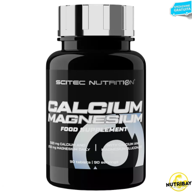 SCITEC NUTRITION Calcium Magnesium 90 cpr. Calcio e Magnesio per Metabolismo BENESSERE-SALUTE