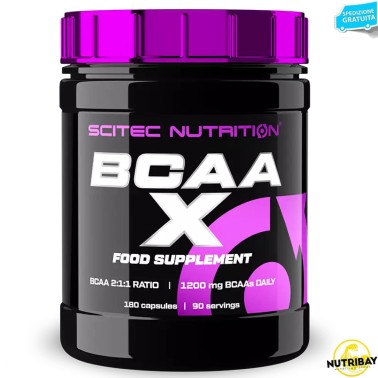 Scitec Nutrition Bcaa X - 180 caps AMINOACIDI BCAA