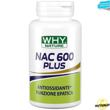 Why Nature Nac 600 Plus - 60 cpr BENESSERE-SALUTE