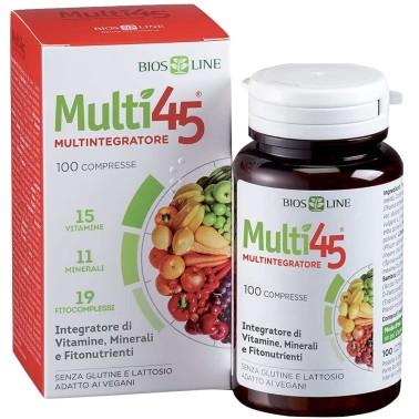 Bios Line Multi45 Multintegratore - 100 cpr VITAMINE