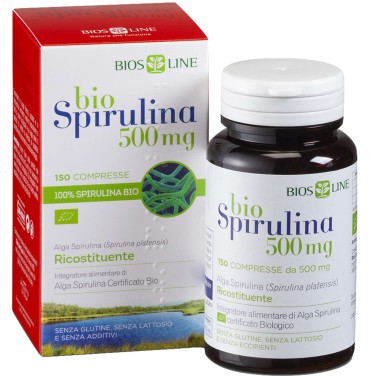 Bios Line Bio Spirulina - 150 cpr BENESSERE-SALUTE