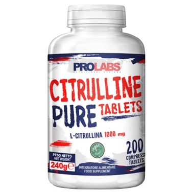 Prolabs Citrulline Pure - 200 cpr PRE ALLENAMENTO