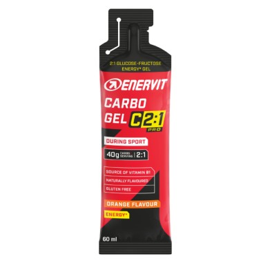 Enervit Carbo Gel C2:1 Pro - 1 gel da 60 ml CARBOIDRATI - ENERGETICI