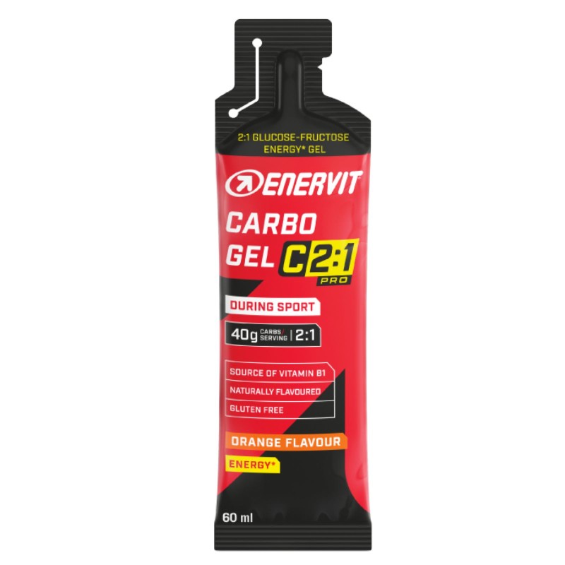 Enervit Carbo Gel C2:1 Pro - 1 gel da 60 ml CARBOIDRATI - ENERGETICI