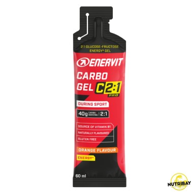 Enervit Carbo Gel C2:1 Pro - 1 gel da 60 ml CARBOIDRATI - ENERGETICI
