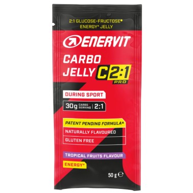 Enervit Carbo Jelly C2:1 Pro - 1 gel da 50 gr CARBOIDRATI - ENERGETICI