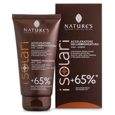 Nature's I Solari Accelleratore Abbronzatura +65% 150 ml CREME SOLARI