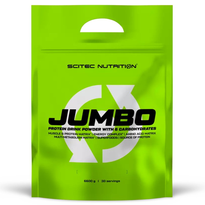 Scitec Nutrition Jumbo - 6600 gr GAINERS AUMENTO MASSA