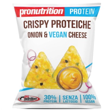 Pronutrition Crispy Proteiche Onion & Vegan Cheese - 60 gr AVENE - ALIMENTI PROTEICI