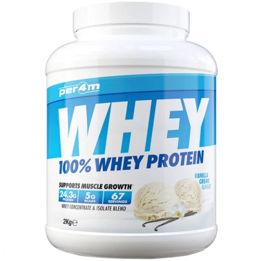 Per4m 100% Whey Protein - 2000 gr PROTEINE